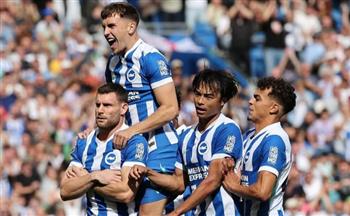 الدوري الإنجليزي.. برايتون يدرك هدف التعادل في مرمى مانشستر سيتي