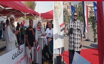احتشاد المواطنين للإدلاء بأصواتهم في انتخابات مجلس الشيوخ بالشروق والمعادي والقاهرة الجديدة