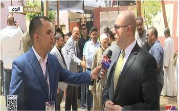 محافظ بني سويف: الطقس المعتدل ساعد في انتظام العملية الانتخابية