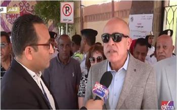 محافظ الأقصر: انتظام العملية الانتخابية وتسهيلات كاملة للناخبين