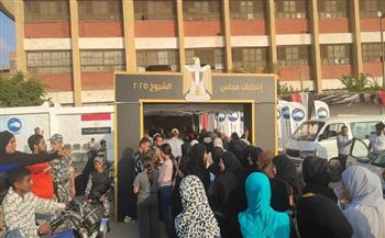 إقبال على التصويت في لجان القاهرة الجديدة في ثاني أيام انتخابات مجلس الشيوخ