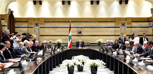 مجلس الوزراء اللبناني يؤجل استكمال مناقشة الورقة الأمريكية إلى بعد غد
