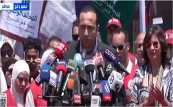 بث مباشر.. مؤتمر صحفي للتحالف الوطني من أمام معبر رفح للإعلان عن قافلة المساعدات الـ 11 لغزة