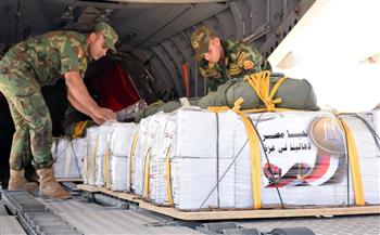 بتوجيهات من الرئيس السيسي..إستمرار الإسقاط الجوى للمساعدات الإنسانية على قطاع غزة