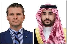 وزير الدفاع السعودي ونظيره الأمريكي يبحثان جهود تحقيق الأمن والاستقرار في المنطقة والعالم