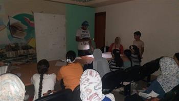 استمرار ورش الرسم والكونكريت للكبار والصغار بقصر ثقافة السويس