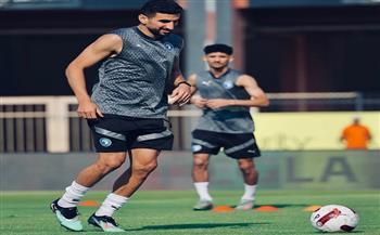 الدوري الـ67.. وليد الكرتي يحصل على أول بطاقة صفراء في الموسم الجديد