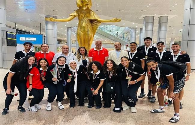استقبال رسمي لمنتخب كرة السلة ٣x٣ للشباب والشابات بعد التأهل لكأس العالم 