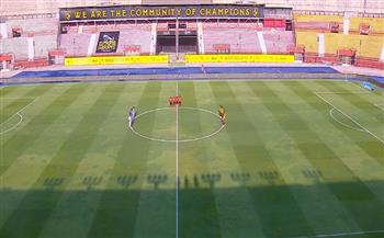 دقيقة حداد على روح بونجا قبل انطلاق مباراة بيراميدز أمام دجلة