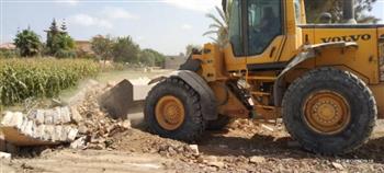 حملات مكثفة لإيقاف حالات التعدي على أملاك الدولة والأراضي الزراعية بالإسكندرية
