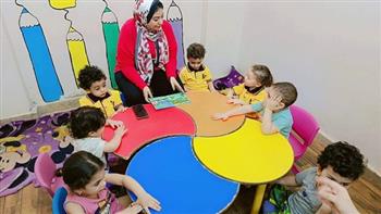 المكتبة الثقافية بالمعادي تنظم فعاليات توعوية وثقافية متنوعة للأطفال 
