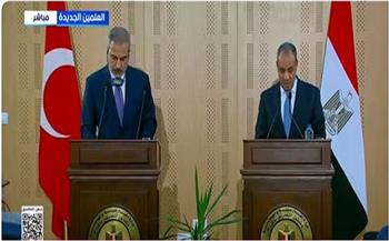 وزير الخارجية: العلاقات مع تركيا تمر بمرحلة إيجابية ومثمرة
