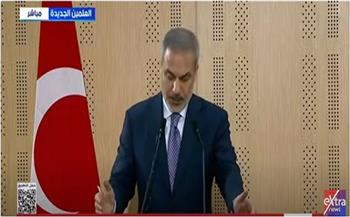 وزير الخارجية التركي: أي محاولة لتهجير الفلسطينيين في حكم العدم وستفشل
