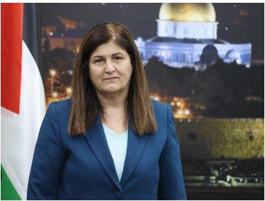وزيرة الخارجية الفلسطينية: نحذر من إعادة احتلال غزة وندعو لتحرك دولي عاجل