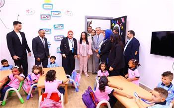 وزيرة التضامن ومحافظ الإسكندرية يفتتحان مركز التأهيل الشامل لذوي الإعاقة  بـ"برج العرب"