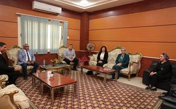 رئيسة «القومي للمرأة»: المشغل الحرفي بشلاتين يمثل نموذجًا رائدًا لتشجيع الصناعات التراثية والحرفية 