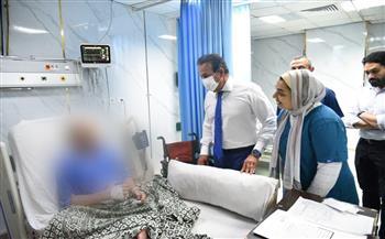وزير الصحة يوجه بعقد اجتماع عاجل لوضع جداول زمنية ملزمة لإنهاء أعمال رفع كفاءة مستشفى الهرم