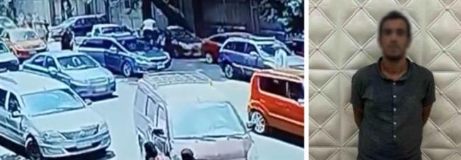 ضبط سايس قفز على سيارة لإجبار قائدها على التوقف بالقاهرة