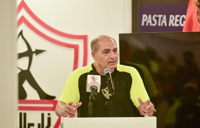 بدر حامد يشيد بلاعبي الزمالك بعد الفوز على سيراميكا كليوباترا