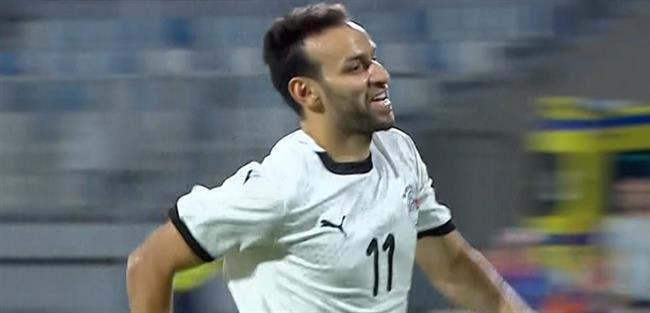 ميدو جابر يضيف الهدف الثالث لمنتخب مصر في شباك تونس