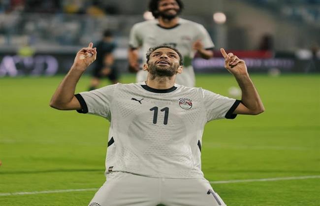 ميدو جابر يضيف الهدف الثالث لمنتخب مصر في شباك تونس