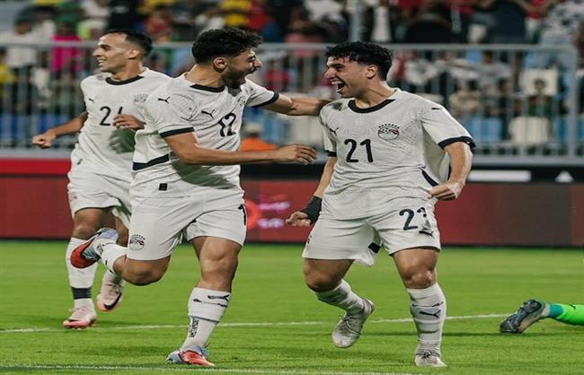 منتخب مصر الثاني يتقدم على تونس بهدف يحيى زكريا  