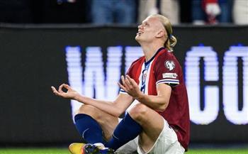 هالاند أول لاعب أوروبي يسجل 5 أهداف في تصفيات كأس العالم منذ 48 سنة