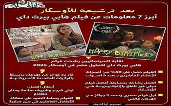 بعد ترشيحه للأوسكار.. أبرز 7 معلومات عن فيلم "عيد ميلاد سعيد"| انفوجراف