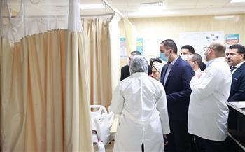 نائب وزير الصحة يتفقد المنشآت الصحية بمركز ملوي بالمنيا لتعزيز جودة الخدمات