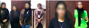 القبض على 6 سيدات للإعلان عن ممارسة الأعمال المنافيه للآداب عبر الإنترنت