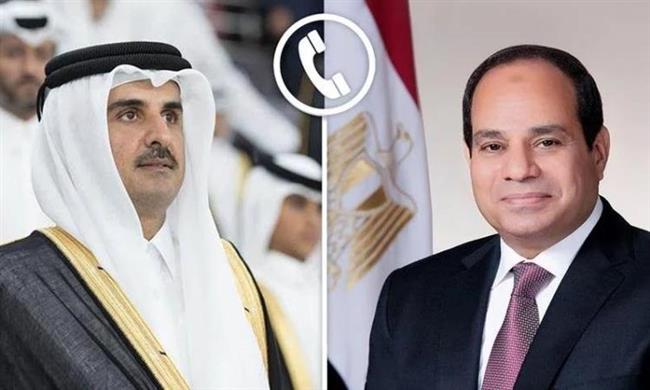 الرئيس السيسي وأمير الكويت يتبادلان هاتفيًا الرؤى بشأن المستجدات الإقليمية