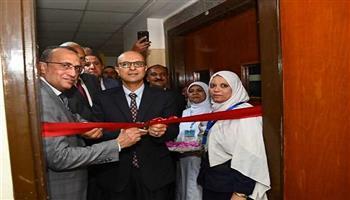 رئيس جامعة أسيوط يفتتح وحدة الأشعة المقطعية بالأطفال الجامعي