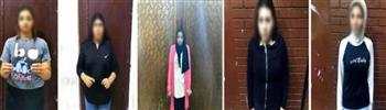 سقوط 5 سيدات لقيامهمن بممارسة أعمال منافية للآداب بالإسكندرية