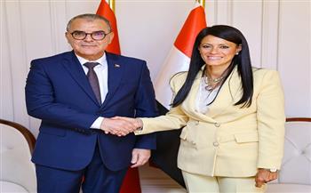 وزيرة التخطيط تبحث مع نظيرها التونسي تبادل الخبرات في مجالات التخطيط