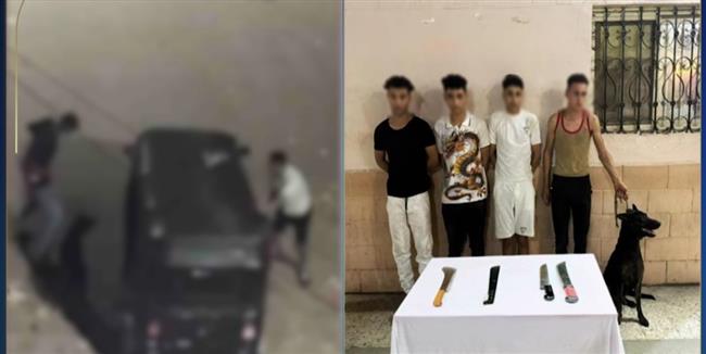 سقوط المتهمين بممارسة أعمال البلطجة والتعدي على سائق توكتوك في الهرم