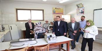 نائب وزير الصحة يتفقد معهد الفني الصحي ومنشآت صحية ببني سويف