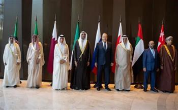 الاجتماع الوزاري بين مجلس التعاون وروسيا يدين العدوان الإسرائيلي على قطر