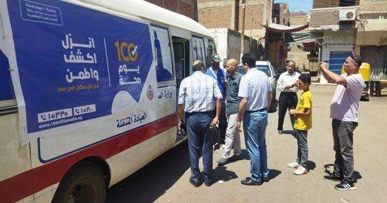 حملة «100 يوم صحة» قدّمت 85 مليون خدمة مجانية خلال 58 يومًا