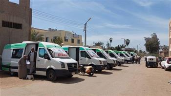 دمياط: فحص 1260 مواطنا بالمجان في قافلة طبية بمركز كفر البطيخ