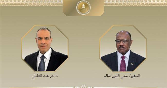 وزير الخارجية يقدم التهنئة لنظيره السوداني على توليه منصبه الجديد