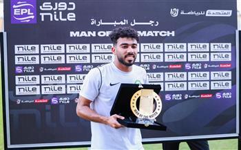 الدوري الممتاز.. مصطفى الزناري رجل مباراة البنك الأهلي وبتروجت