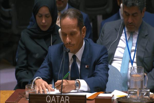 رئيس وزراء قطر يلتقي نائب الرئيس ووزير الخارجية الأمريكيين في واشنطن