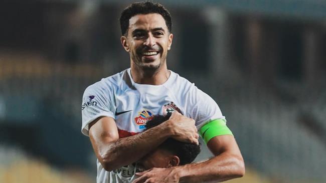الدوري الممتاز.. عمر جابر يضيف الهدف الثاني للزمالك في مرمى المصري
