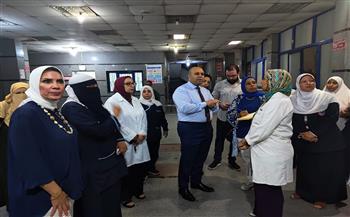 وكيل "صحة الإسكندرية" يؤكد الحرص على رفع كفاءة المستشفيات وتقديم أفضل خدمة طبية للمواطنين