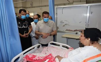 جولة مفاجئة لمحافظ المنوفية تكشف غياب جماعي في مستشفيات ميت خلف