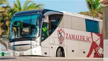الزمالك يصل ملعب برج العرب لمواجهة المصري في الدوري الممتاز