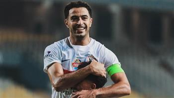 الدوري الممتاز.. عمر جابر يضيف الهدف الثاني للزمالك في مرمى المصري