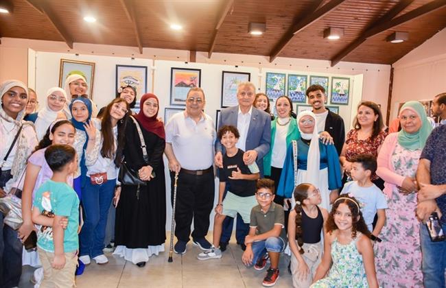 في أجواء احتفالية.. مكتبة مصر العامة بالدقي تختتم أنشطتها الصيفية بمعرض فني شامل