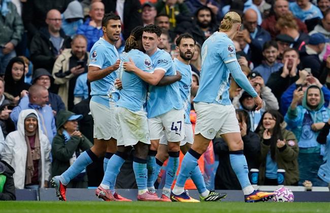 الدوري الإنجليزي.. مانشستر سيتي يتقدم بهدف على يونايتد في الديربي