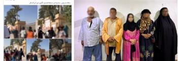 مشاجرة تقود الأمن إلى شخصين و3 سيدات يقوموا بأعمال التسول بمنطقة الحصري